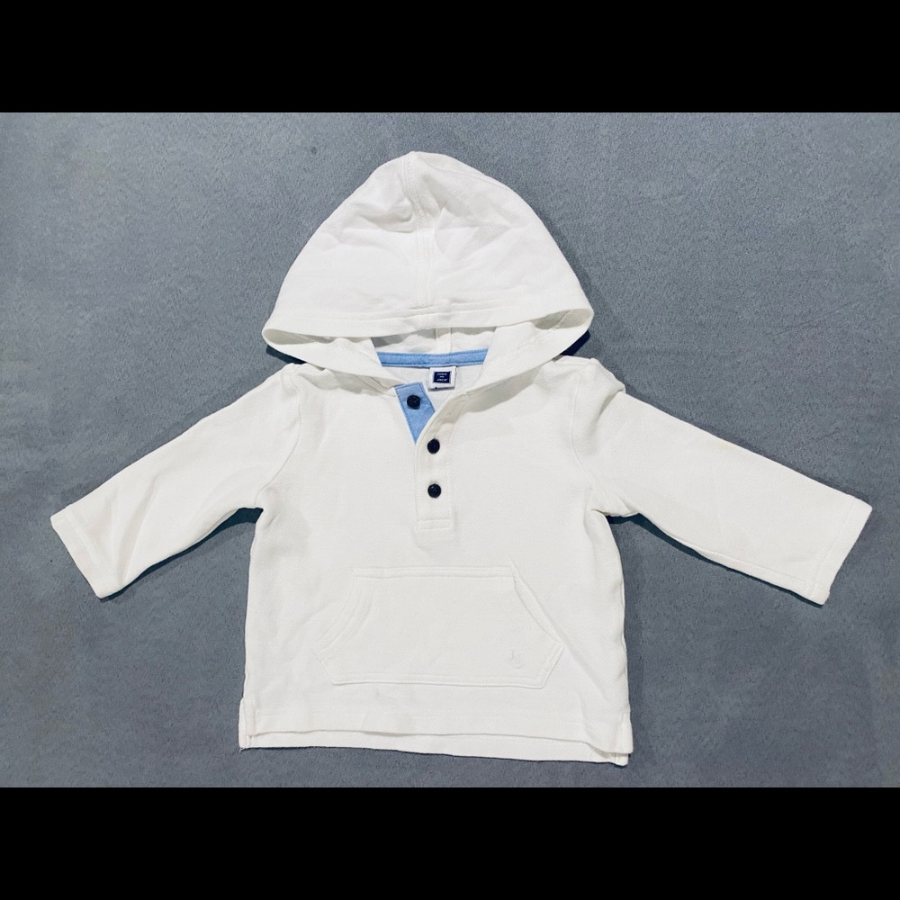 Janie and Jack White Sweater Size 6-12 Months